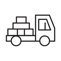 PICK UP design vector icon