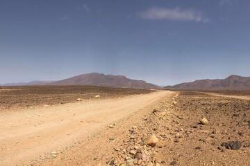 Morocco Rocky Desert Road