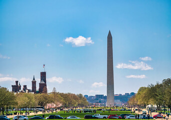 Washington Monument seen from the Senate