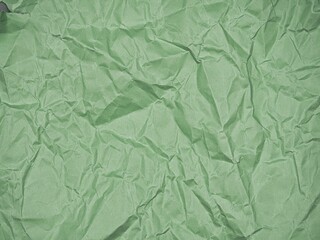 Green Crumpled Stationary for Background