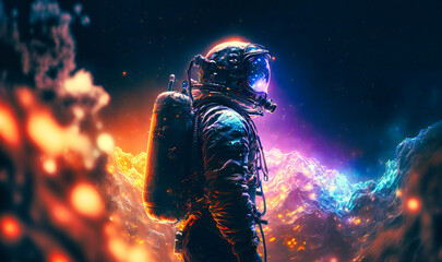 the constant hum of life support systems in the background, the astronaut marveled at the intricate machinery that kept them alive in the void of space