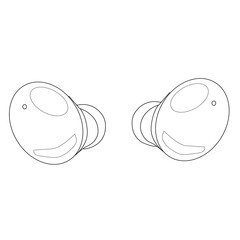 Sonic Harmony, Artistic Renditions of Bluetooth Earphones