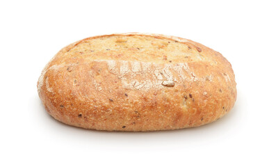 Bread isolated on white.