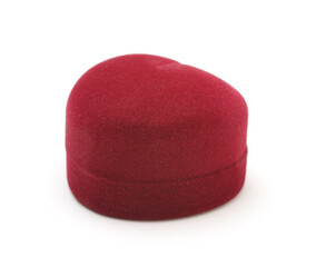 Jewelry box isolated on white.