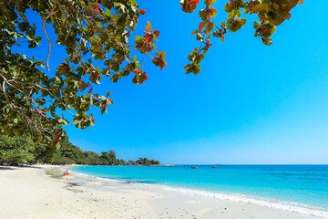 Beautiful White Sandy Beach on the Samet Island, Thailand