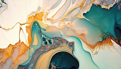 abstract marble stone texture , Generative AI - obrazy, fototapety, plakaty