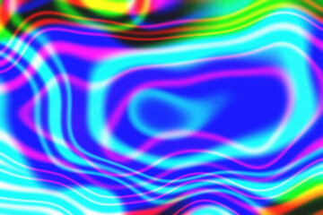 Obraz premium Holographic Colorful Background