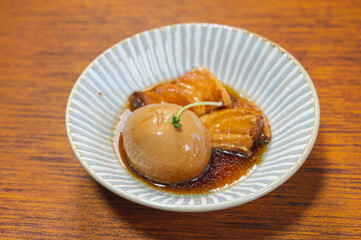 チャーシューと煮卵