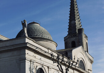 Saint-Remy-de-Provence, France; 26 January 2023: Roman Catholic Church St.Martin, Saint-Remy, in...
