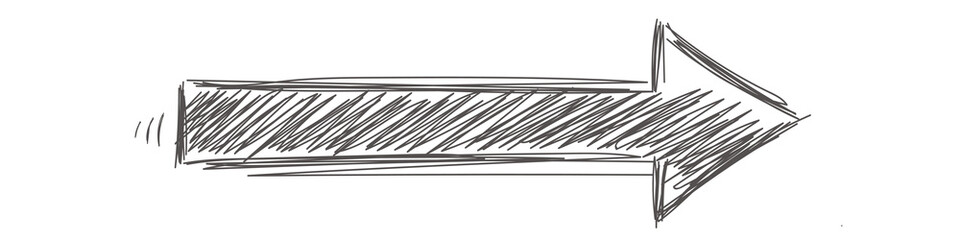 Pfeil Stift Skizze Zeichnung