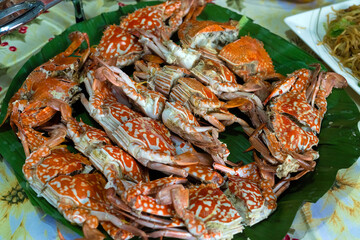seafood on the grill