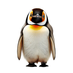3d penguin - obrazy, fototapety, plakaty