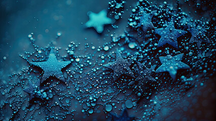 Blue Stars & Glitter (and Dust)
