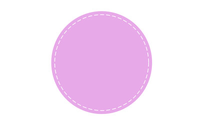 pink easter egg with ribbon circle element