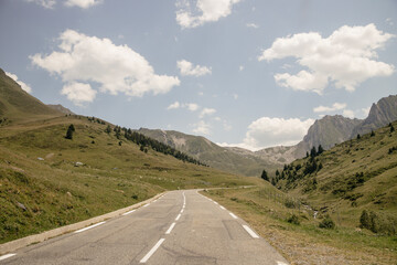 road in mountains