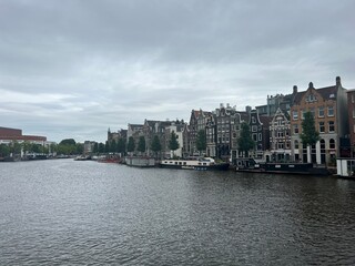 Panorama Canal Amsterdam
