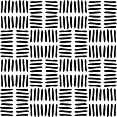 Seamless repeating pattern.Black and 
white pattern  for decor, textile ,fabric,wallpapers and backgrounds.