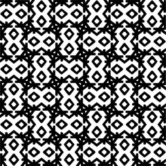 Seamless repeating pattern.Black and 
white pattern  for decor, textile ,fabric,wallpapers and backgrounds.