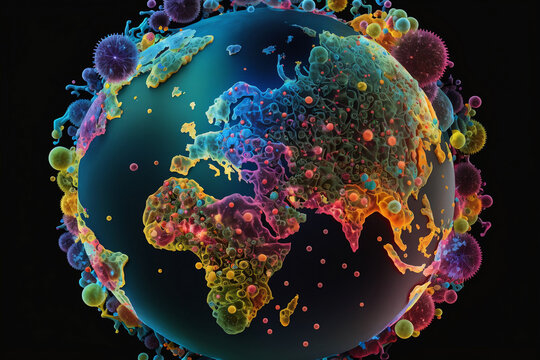 Discover diverse strains of Bacteria with high-resolution image showcasing microorganisms in stunning detail