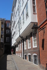 Middle Temple Lane, Westminster, London.