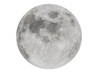 Keuken achterwand Volle maan The Single moon full moon in the night  sky.  © H2Omanager