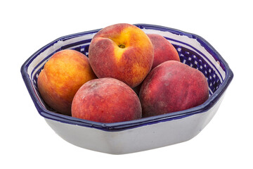 Bright ripe peaches