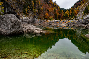 Seven Triglav lakes valley in Julian alps, Slovenia	