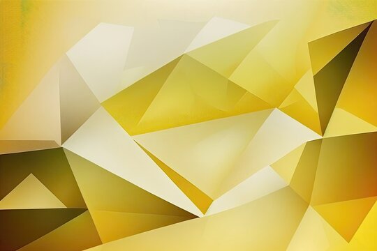 Yellow abstract background of intersecting lines. Generative AI © AdriFerrer