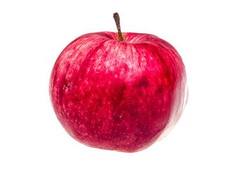 Red apple isolated on white background