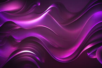 Abstract purple liquid wavy background. Generative AI