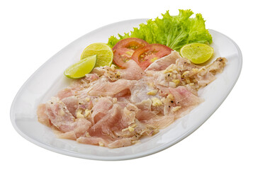 Swordfish carpaccio