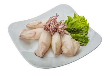Boiled squid