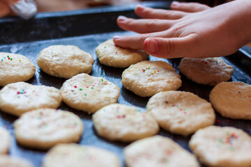 Child’s Touch on Homemade Cookies