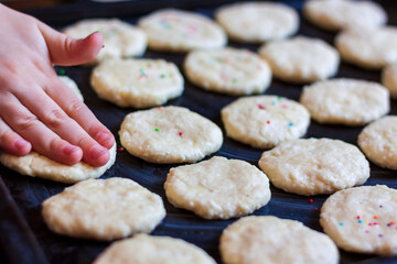 Child’s Touch on Homemade Cookies