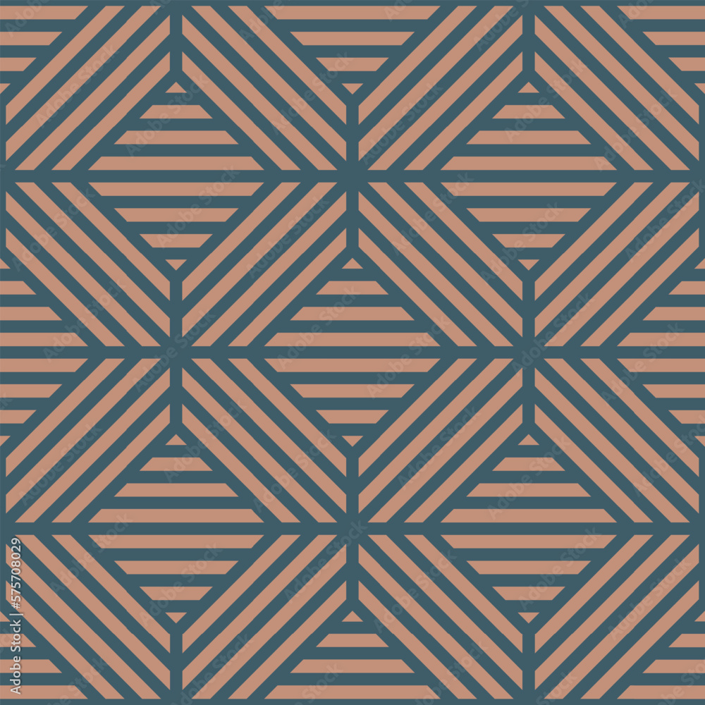 Aufkleber modernism graphic vector seamless pattern with experimental color palette. geometric bold lines endl