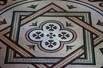 La Major cathedral, Marseille. Chancel mosaic. France.