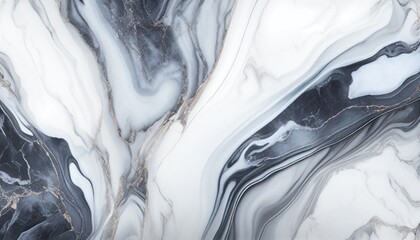 Abstract gray marble texture with silver splashes, gray luxury background