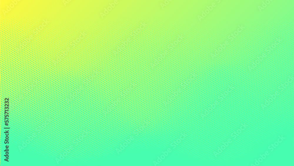 Poster Vector halftone gradient effect. Vibrant abstract background. Retro 80's style colors and textures. Neon halftone background