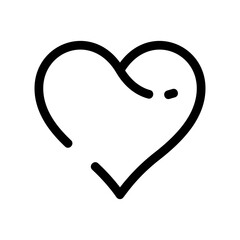 heart icon or logo isolated sign symbol vector illustration - high quality black style vector icons
