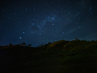 night sky with stars
