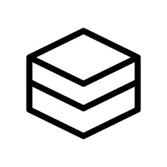 layer icon or logo isolated sign symbol vector illustration - high quality black style vector icons
