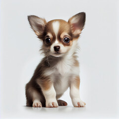 chihuahua puppy dogs isolated on a white background PNG