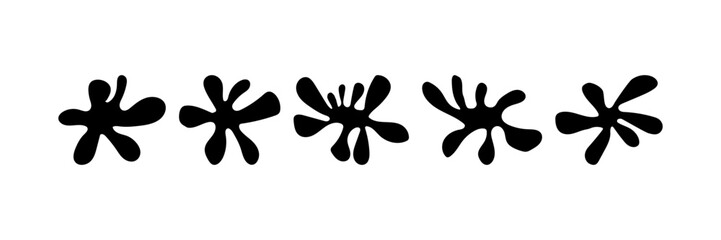 Blot icon. Vector illustration on a white background.