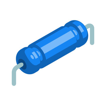 recommend clip art: Resistor Isometric Semiconductor Composition