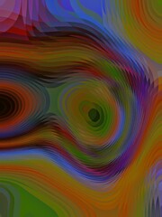 colored abstraction for desktop screensavers and backgrounds