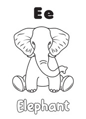 Letter coloring Pages and books for child