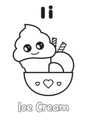 Letter coloring Pages and books for child