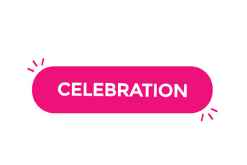 celebration button vectors.sign label speech bubble celebration
