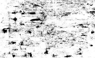 Rough black and white texture vector. Distressed overlay texture. Grunge background. Abstract textured effect. Vector Illustration. Black isolated on white background. EPS10