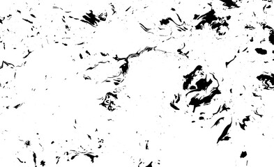 Scratched and Cracked Grunge Urban Background Texture Vector. Dust Overlay Distress Grainy Grungy Effect. Distressed Backdrop Vector Illustration. Isolated Black on White Background. EPS 10.